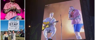Motalabon var på scenen med Post Malone: "Surrealistiskt"