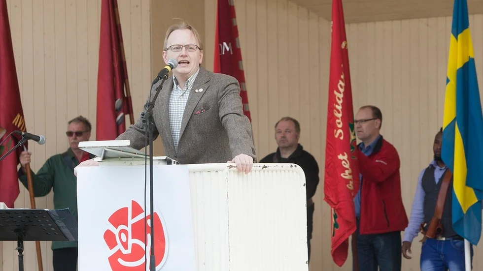 Fredrik Olovsson (S), sörmländsk riksdagsledamot och ordförande i Finansutskottet.