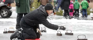 TV: Populär curling på Hosjöns is