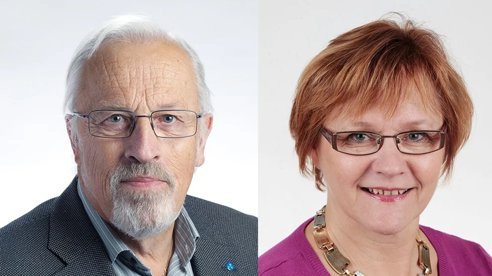 Östen Eriksson och Marie-Louise Forslund Mustaniemi.
