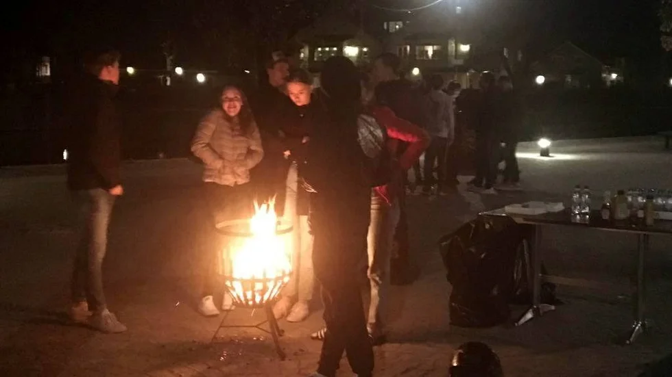 Det var ett hundratal personer som besökte Trosa hamnplan under torsdagskvällen för att nätverka.
