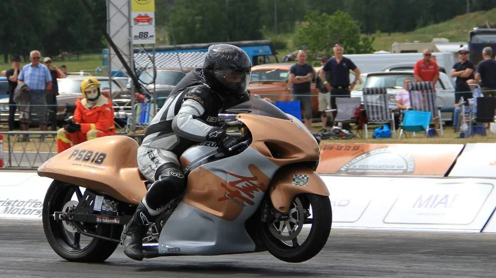 Dragracingföraren Jens Karlsson.