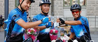 Efter 14 dagar på cykel – nu är de tillbaka