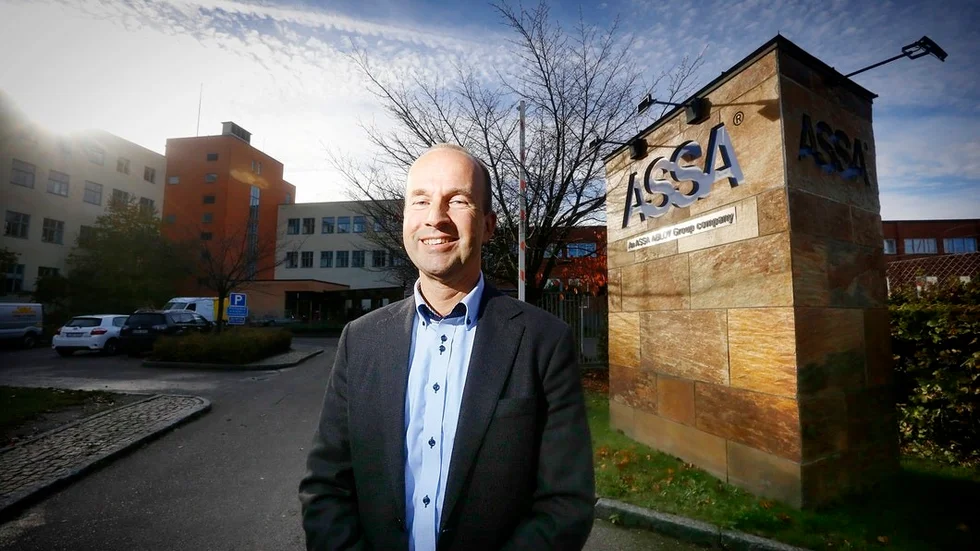 Peter Kazinczy är ny vd för Assa AB. "Jag tillhör den gruppen människor som gillar att vinna", säger han.