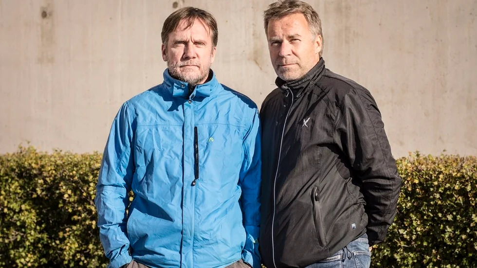Peter Larsson och Tommy Kägo.