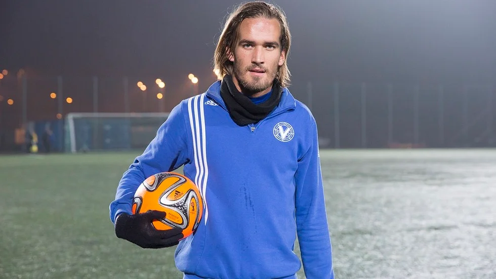 David Strömgren blev matchvinnare i slutsekunderna mot Assyriska.