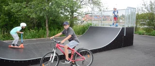 Nya skateboardparken: "En skön frihetskänsla"