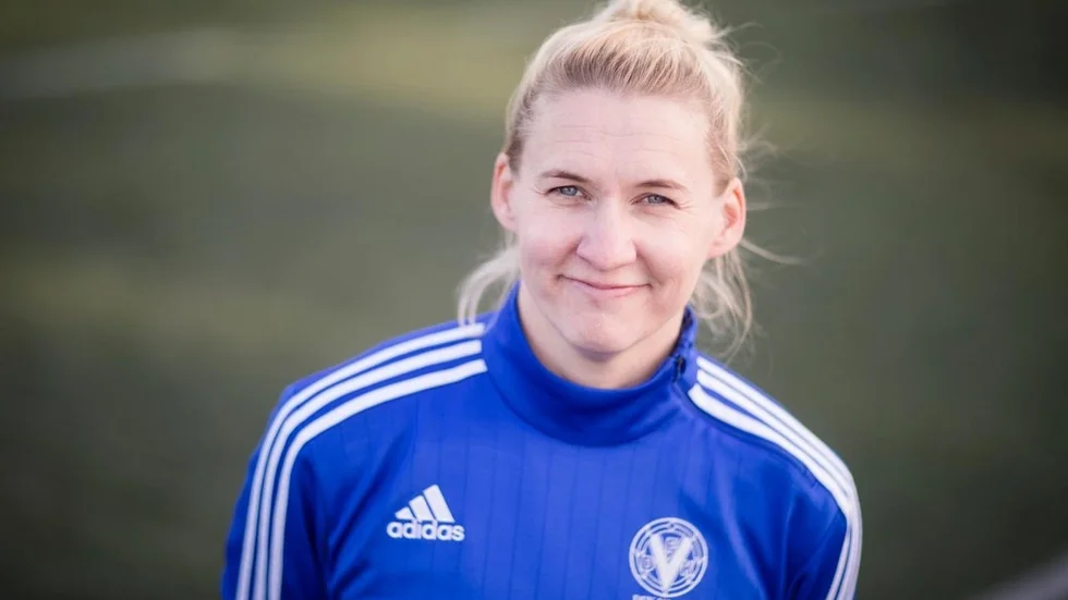 Maria Aronsson svarade för DFK:s ledningsmål borta mot gotlandslaget P 18.