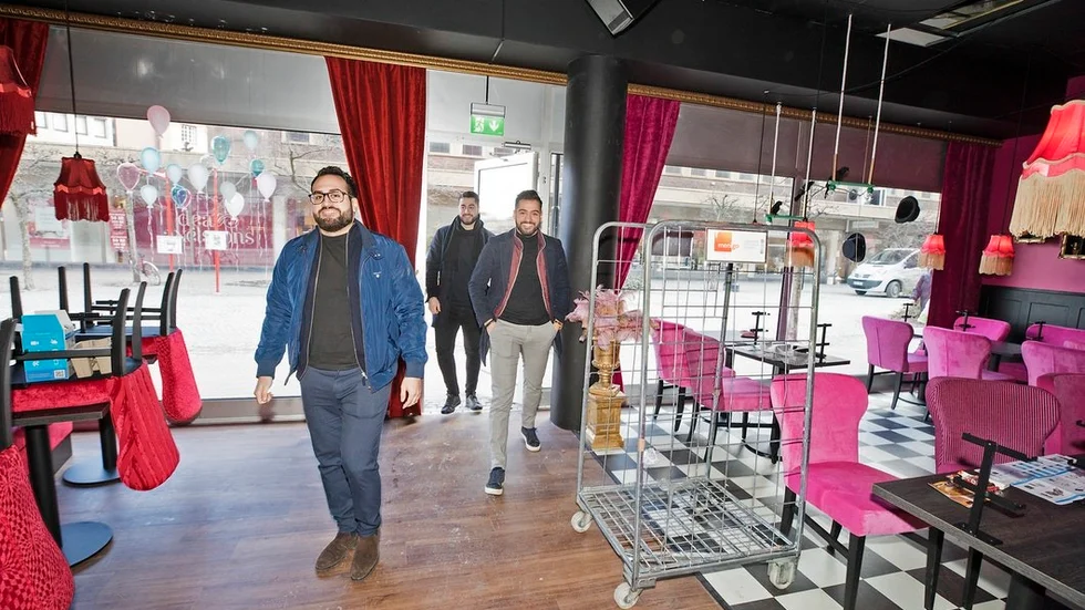 Under torsdagen klev brödratrion Samuel, Viktor och Simon Gergin för andra gången in i det som ska bli en Pinchosrestaurang.