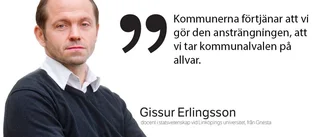 Debattkrönika: "Visa att du tar kommunalvalet på allvar"