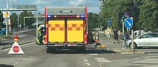 Trafikolycka i centrala Katrineholm