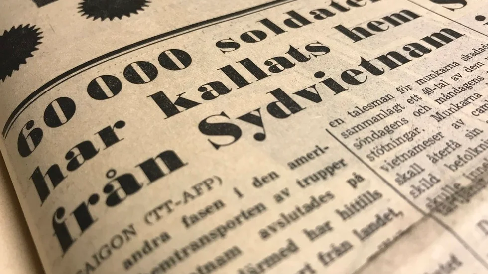 Amerikanska soldater kallas hem från Sydvietnam.