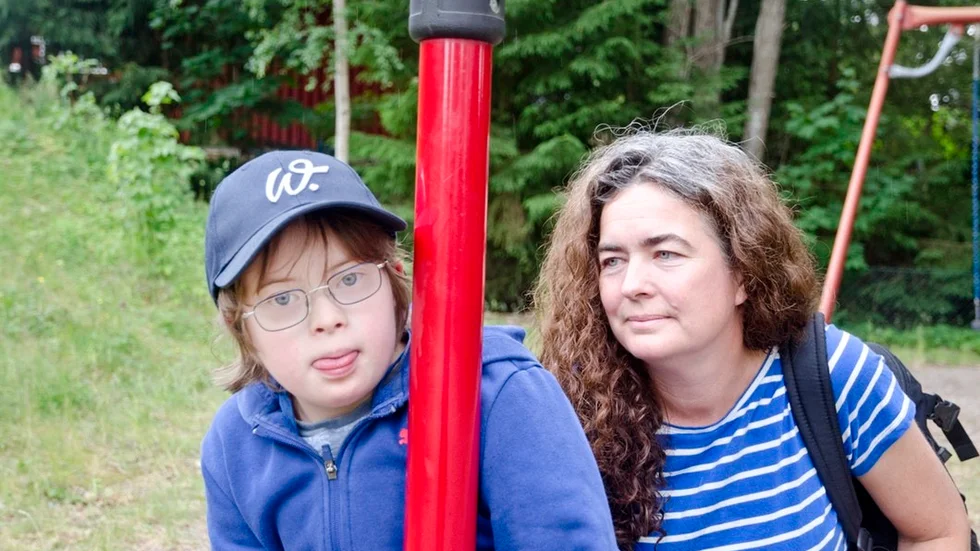 Ann Charlott Löövs son Emil går på Cymbalen, som ligger intill Dansutskolan i Gnesta.