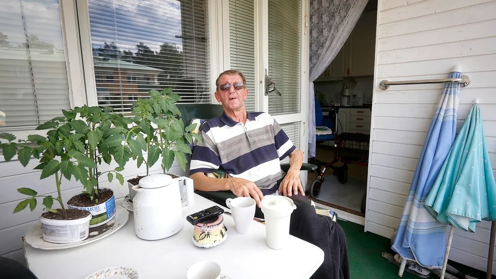 Lars Berg, 78, lät sig inte luras av försäljaren. "Jag tyckte det var något mysko".