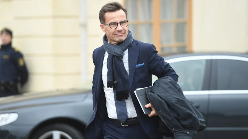 M-ledaren Ulf Kristersson.