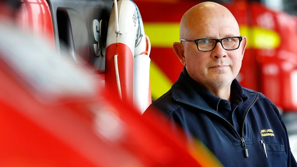 Lars Lagebo är räddningschef i Eskilstuna.