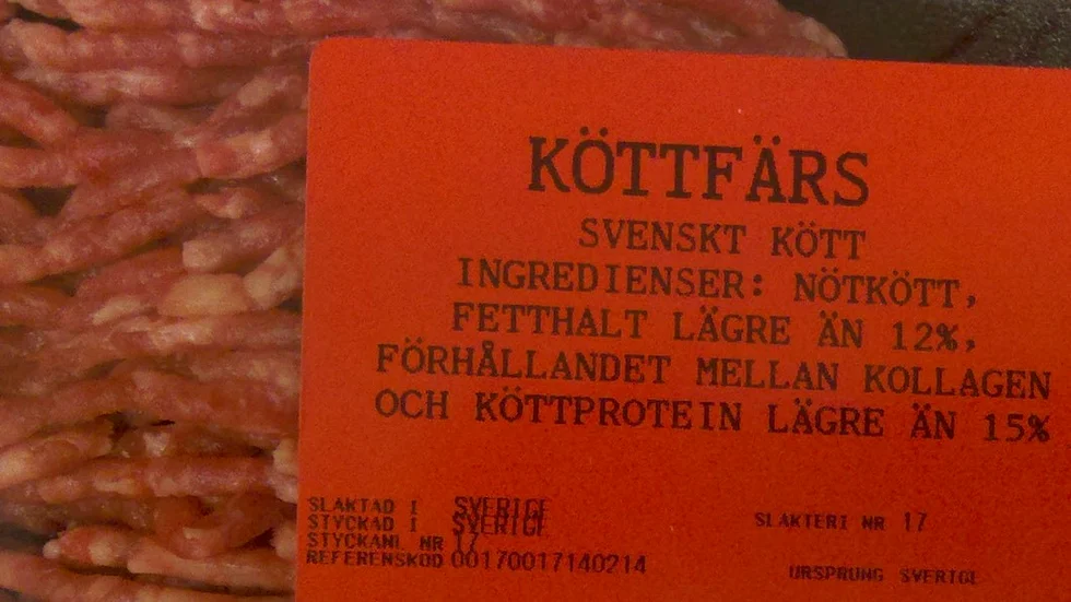 Förpackningen på bilden är en annan än den som snattades.