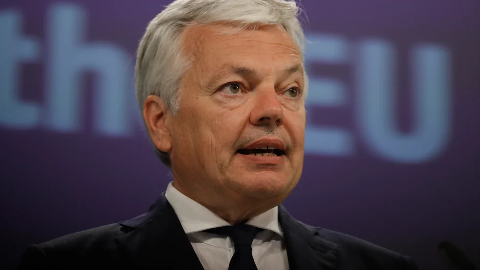 I sitt brev nämner EU:s justitiekommissionär Didier Reynders att han så sent som i höstas fick indikationer från Apple på att hans telefon kan ha blivit infekterad med Pegasus. Arkivbild.
