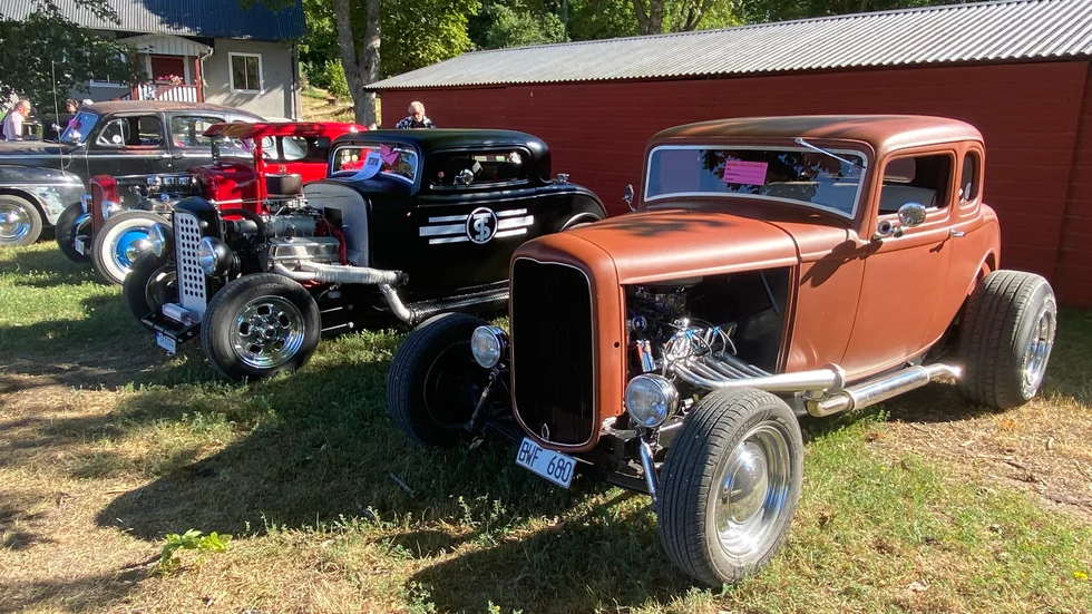 Härliga hot rods. Inget för blygern.