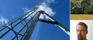 Mastkran på 15 meter – används vid bad • "Förenat med livsfara"  ✓ Trapetsstång ✓ Vattenskotrar 