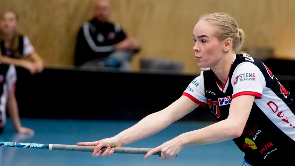 Sandra Svärd, här i Trosa Edanös tröja, är med i U19-landslagets första trupp för säsongen.