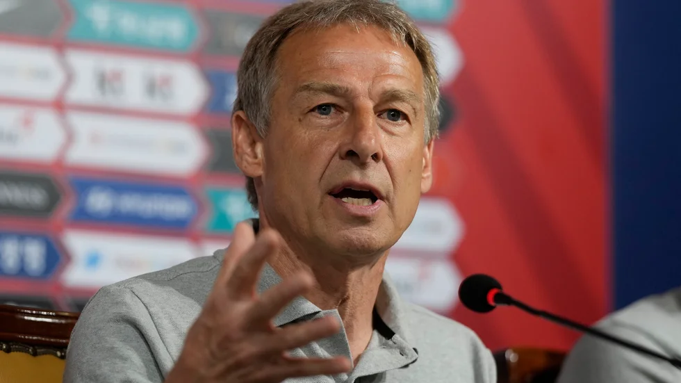 Sydkoreas förbundskapten Jürgen Klinsmann. Arkivbild.