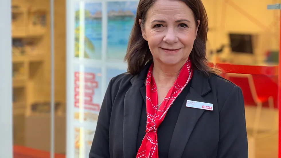 Åsa Morell är säljchef på Ticket i Eskilstuna.