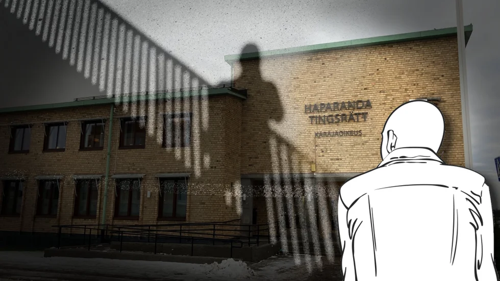 En man i 70-årsåldern har häktats efter ett beslag av nio ton sprängmedel på en industritomt i Haparanda.