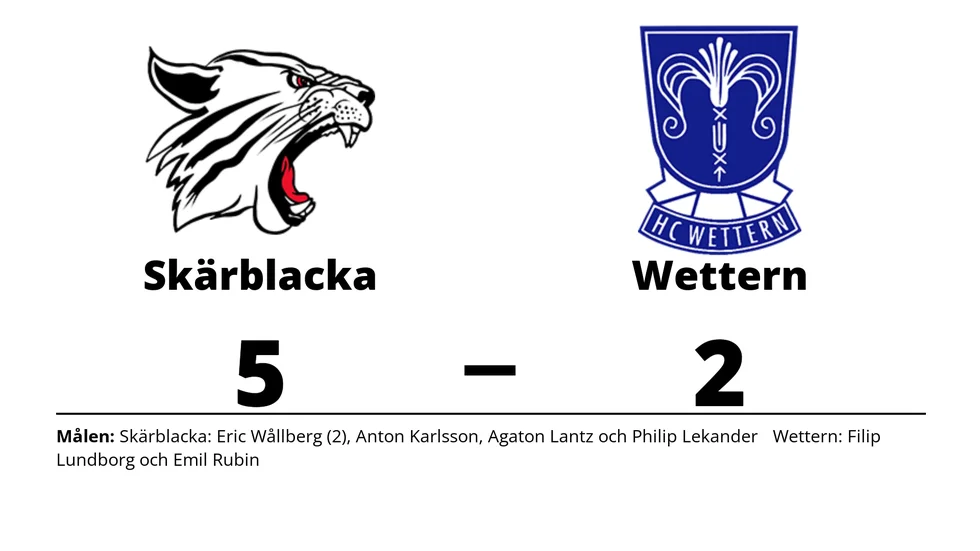 Skärblacka IF vann mot HC Wettern