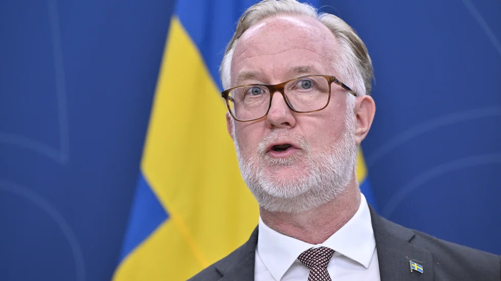 Arbetsmarknads- och integrationsminister Johan Pehrson (L). Arkivbild.