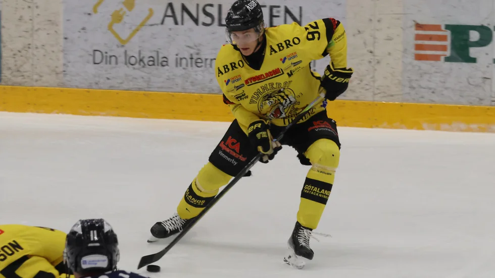 Hugo Ollila gav VH ledningen med ett fint mål mot Kristianstad, men det blev förlust till slut. 