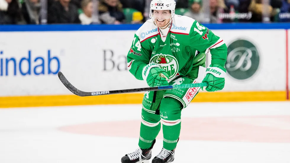 Runt jul 2018 sålde VIK Trevor Mingoia till SHL-klubben Rögle.