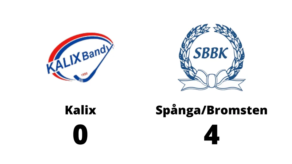 Kalix BF förlorade mot Spånga/Bromsten BK