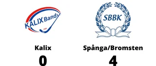 Kalix föll med 0-4 mot Spånga/Bromsten
