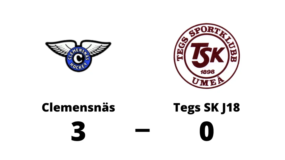 Clemensnäs HC vann mot Tegs SK Hockey Ungdom