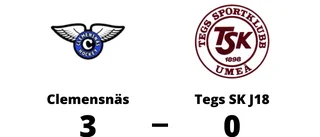 Seger för Clemensnäs i målsnål match