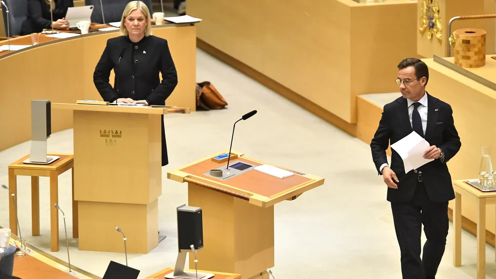 Företrädare för var sitt politiskt alternativ eller kommer S och M att börja göra upp om sakfrågor?