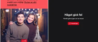 Tekniskt haveri mitt i uppesittarkvällen – TV4 ber om ursäkt