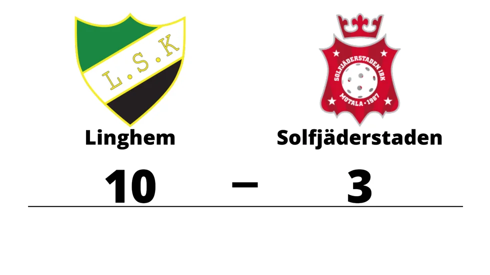 Linghems SK vann mot Solfjäderstaden IBK U-lag
