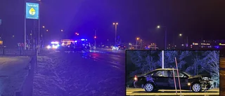Skadad kvinna till sjukhus efter trafikolycka i Visby