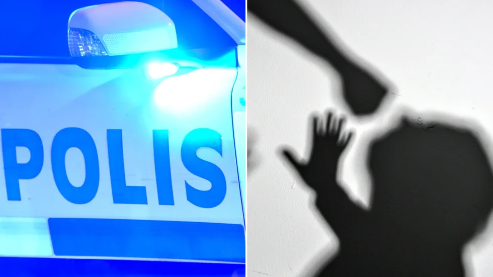 Polisen kallades till en adress strax söder om Boden på grund av ett bråk.