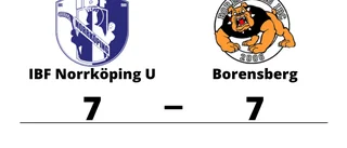 Borensberg kryssade borta mot IBF Norrköping U