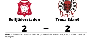 Solfjäderstaden kryssade hemma mot Trosa Edanö