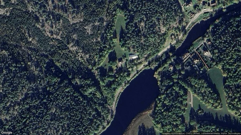 Området kring Solstadström  