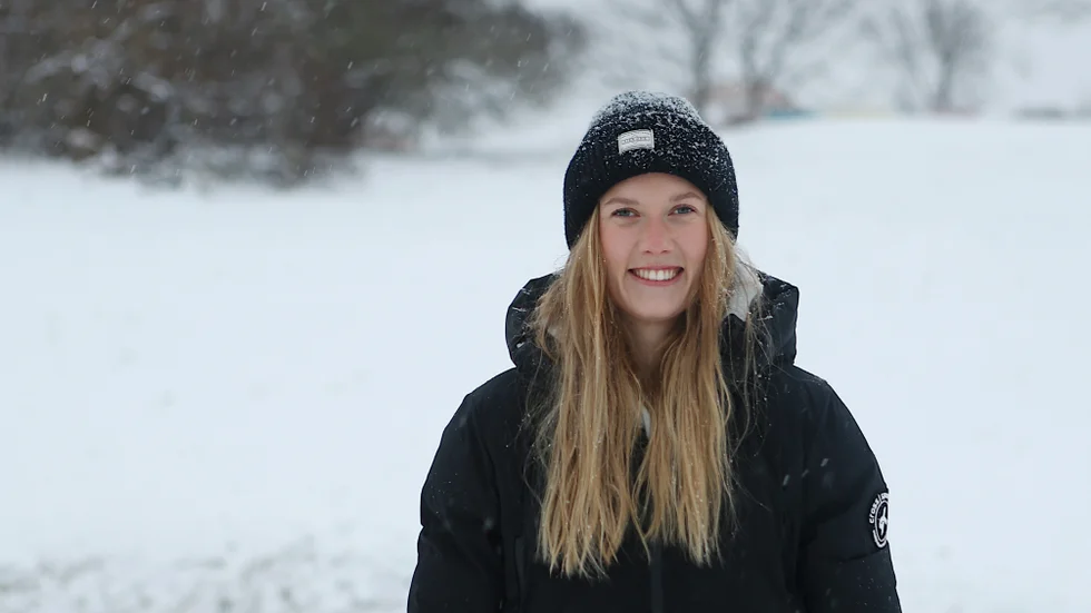 Ebba Handfast kan blicka tillbaka på en stark säsong där hon startade 25 matcher i allsvenskan och fick chansen i U23-landslaget.