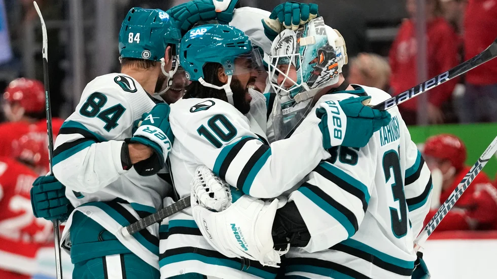 San Jose stod för en galen vändning mot Detroit.