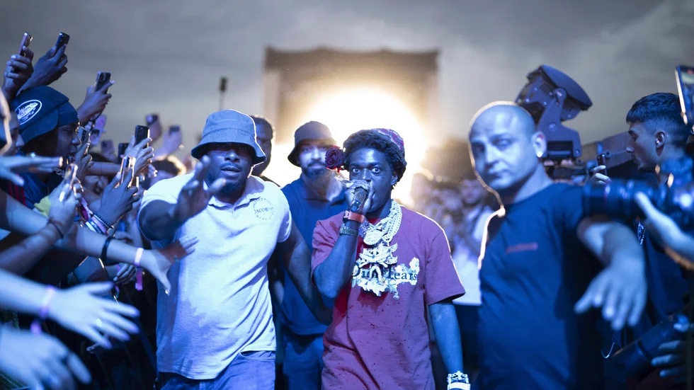 Rapparen Kodak Black har ännu en gång gripits. Den här gången misstänkt för droginnehav. Arkivbild.