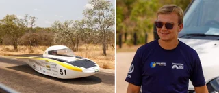 Motalasonen Carl, 22, deltar i annorlunda racet – i Australien