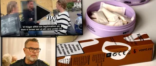 Unga reportern får gratis nikotinprodukter – utan krav på legg