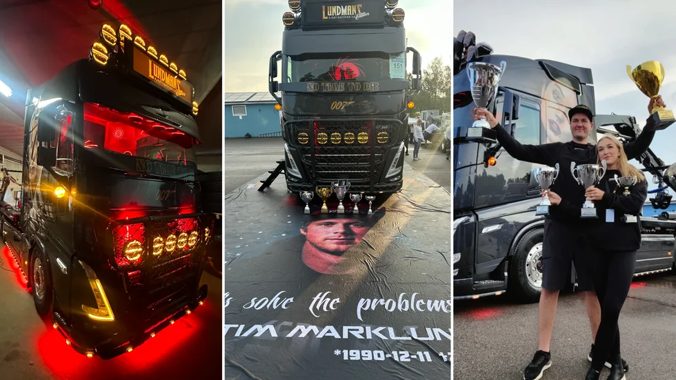 Simon Lundman och hans team vann publikens val med nya bilen "No Time To Die", en hyllning till bortgångne vännen Tim Marklund.